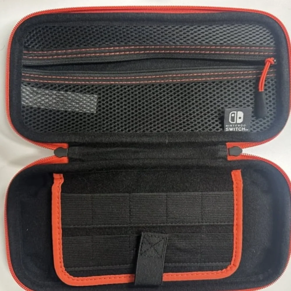 Nintendo Switch Black and Red Travel Case